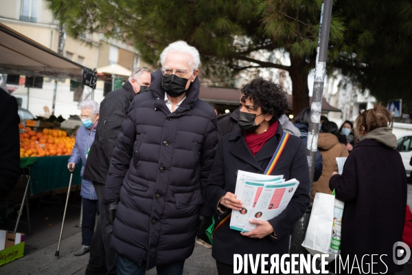 Lionel Jospin et Lamia El Aaraje