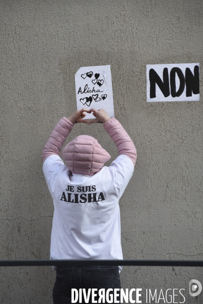 Argenteuil. White march in the memory of ALISHA