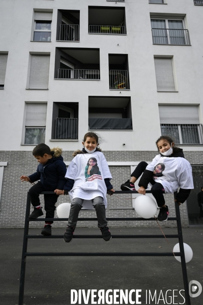 Argenteuil. White march in the memory of ALISHA