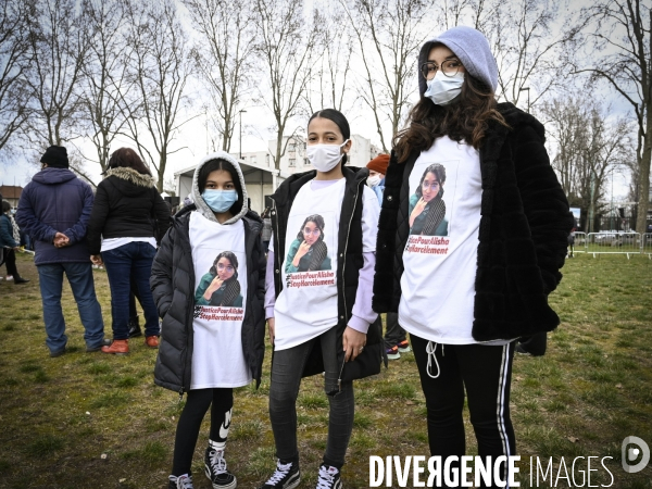 Argenteuil. White march in the memory of ALISHA