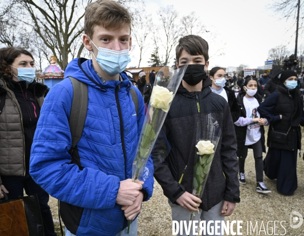 Argenteuil. White march in the memory of ALISHA