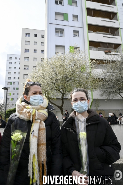 Argenteuil. White march in the memory of ALISHA