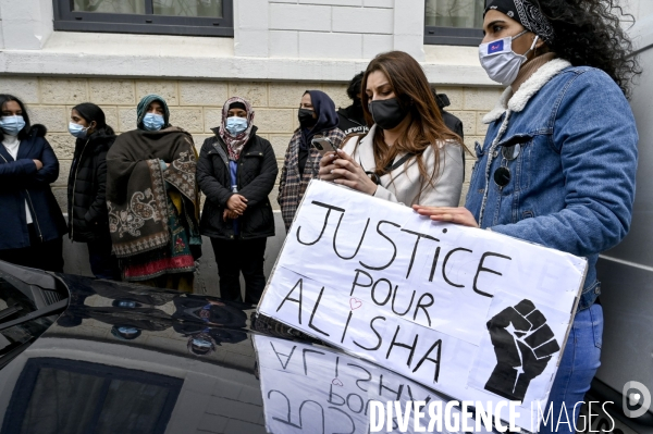 Argenteuil. White march in the memory of ALISHA