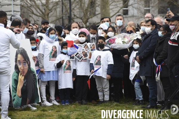 Argenteuil. White march in the memory of ALISHA