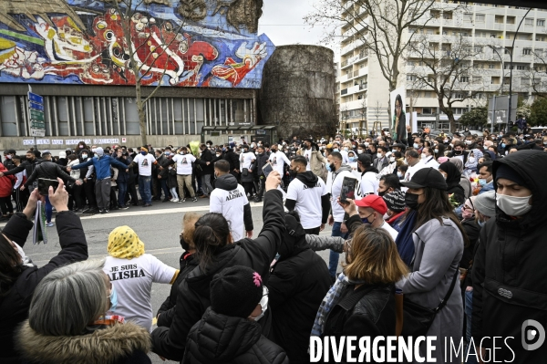 Argenteuil. White march in the memory of ALISHA