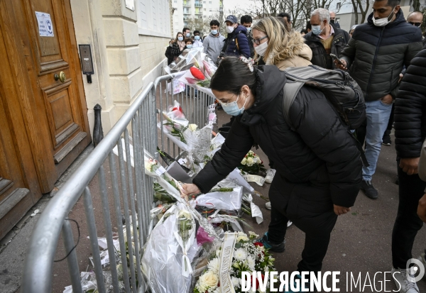 Argenteuil. White march in the memory of ALISHA