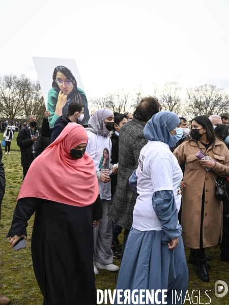 Argenteuil. White march in the memory of ALISHA