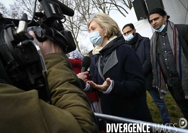 Argenteuil. White march in the memory of ALISHA