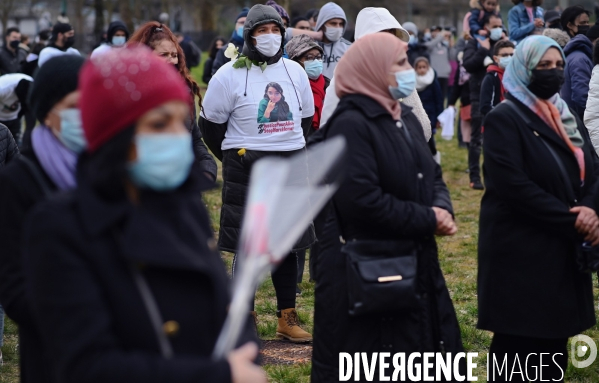 Marche blanche en hommage à Alisha