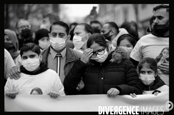 Marche blanche en hommage à Alisha