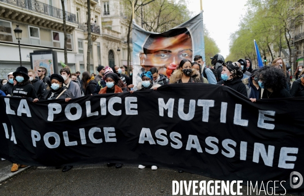 Manifestation contre les violences policieres