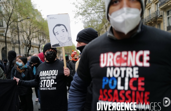 Manifestation contre les violences policieres
