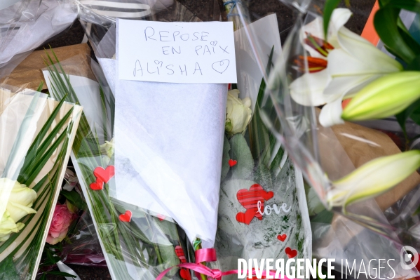 Marche pour Alisha. Harcelée puis assassinée.