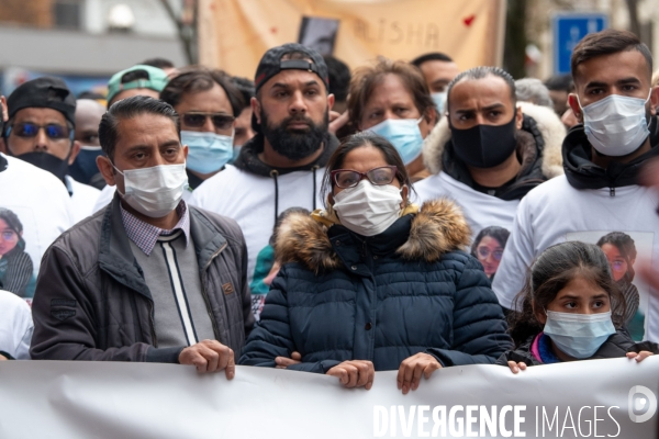 Marche pour Alisha. Harcelée puis assassinée.