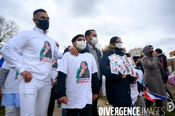 Marche pour Alisha. Harcelée puis assassinée.