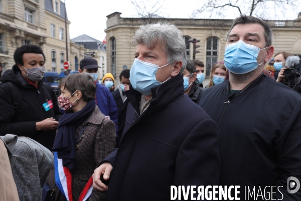 Manifestation des jeunes  pour ne pas etre la generation sacrifiee 