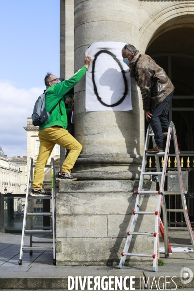 L opéra de Bordeaux occupé par la CIP