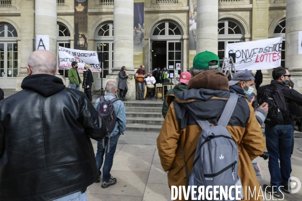 L opéra de Bordeaux occupé par la CIP