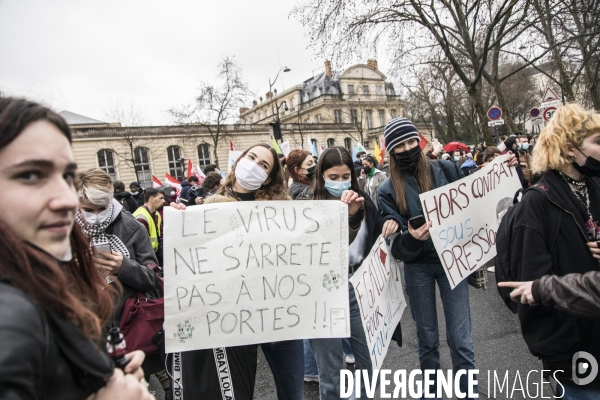 Manifestation contre la précarité étudiante