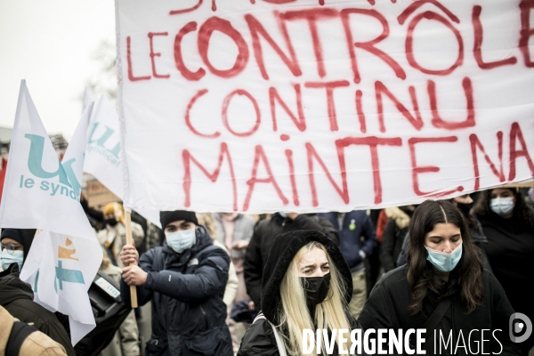 Manifestation contre la précarité étudiante
