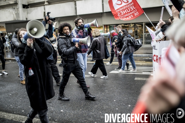 Manifestation contre la précarité étudiante