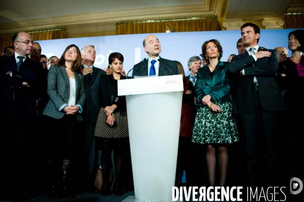 Présentation de l équipe de campagne de François Hollande, Paris, 16/11/2011