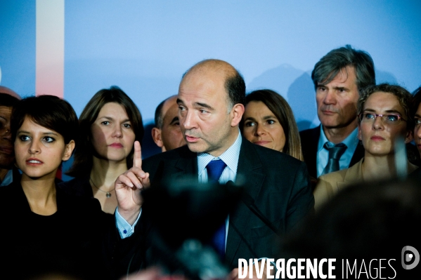 Présentation de l équipe de campagne de François Hollande, Paris, 16/11/2011