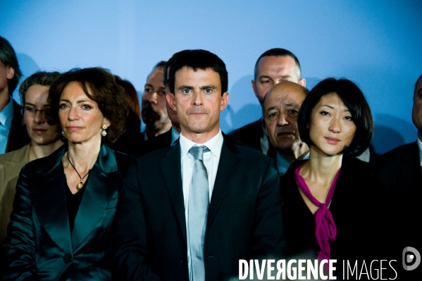 Présentation de l équipe de campagne de François Hollande, Paris, 16/11/2011