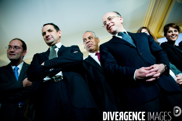 Présentation de l équipe de campagne de François Hollande, Paris, 16/11/2011