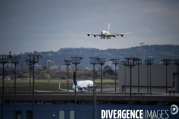 Decollage dernier A380