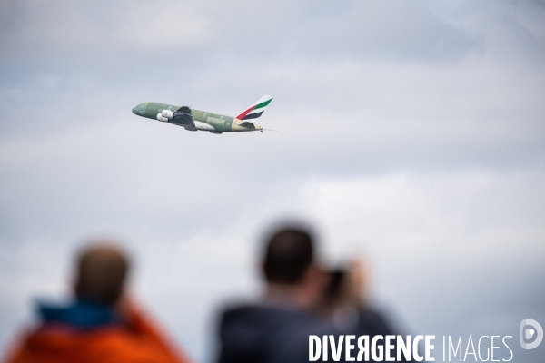 Decollage dernier A380