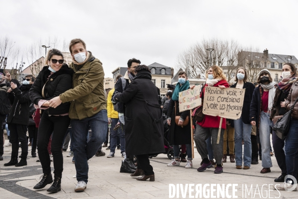 Le secteur culturel dans la rue