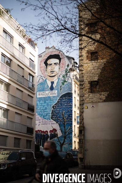 Cérémonie d hommage au groupe Manouchian