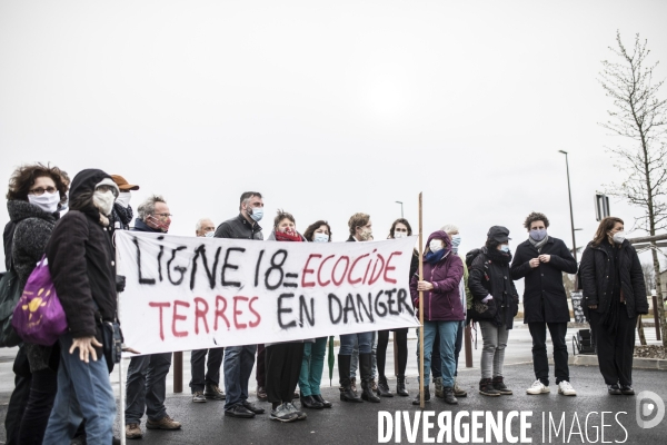 Elections régionales 2021 :  Julien Bayou en déplacement en Essonne