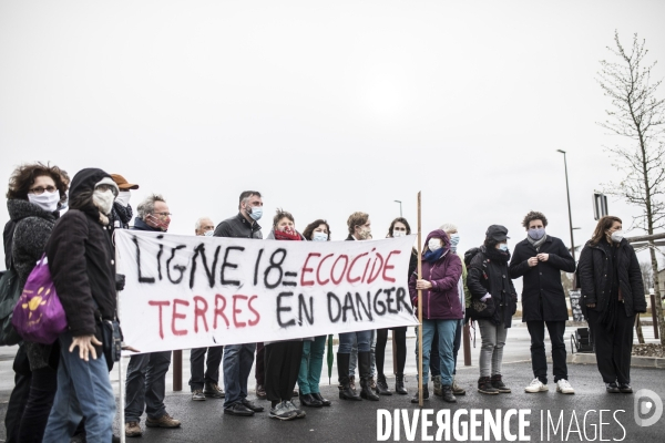 Elections régionales 2021 :  Julien Bayou en déplacement en Essonne