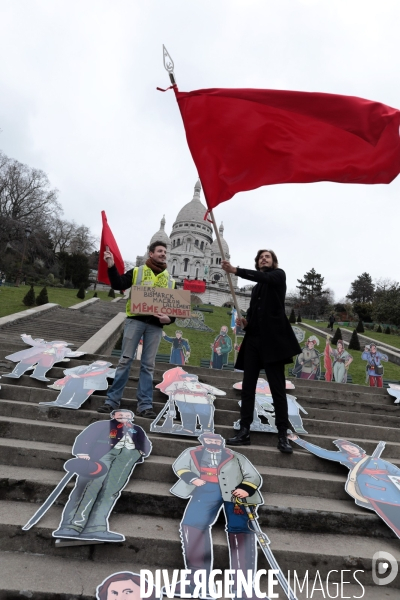 Commemoration du debut de  la commune de Paris de 1871 