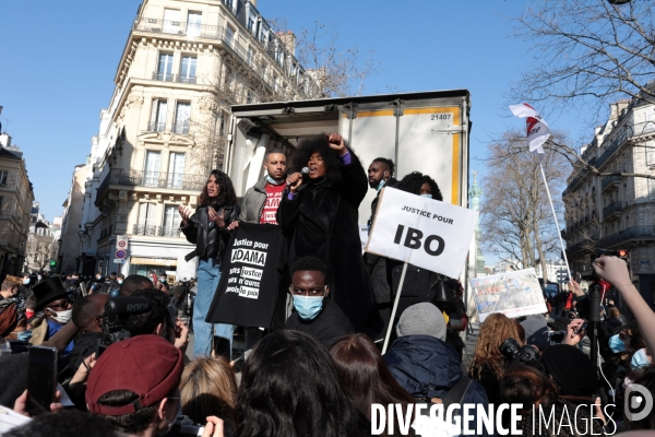 Manifestation contre le racisme et les violences policieres