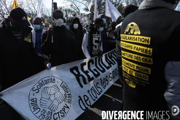 Manifestation contre le racisme et la violence policiere