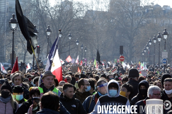 Manifestation contre le racisme et la violence policiere