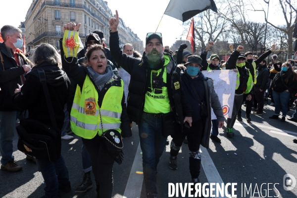 Manifestation contre le racisme et la violence policiere