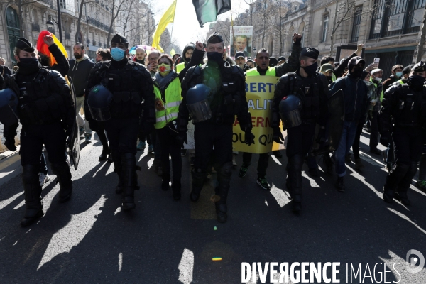 Manifestation contre le racisme et la violence policiere