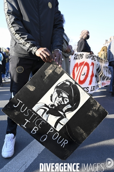 Marche des Familles de victimes de violences policières/contre la loi de sécurité globale. Demonstration against racism and police violence.