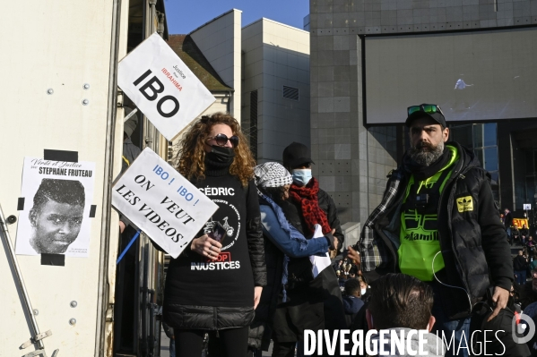 Marche des Familles de victimes de violences policières/contre la loi de sécurité globale. Demonstration against racism and police violence.