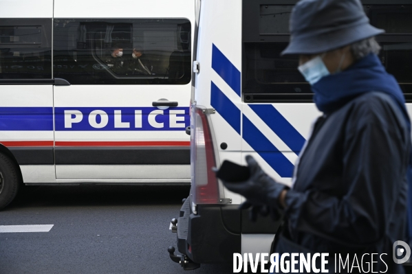 Marche des Familles de victimes de violences policières/contre la loi de sécurité globale. Demonstration against racism and police violence.