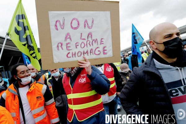 Mobilisation du secteur aérien à l aéroport de Roissy pour la sauvegarde des emplois