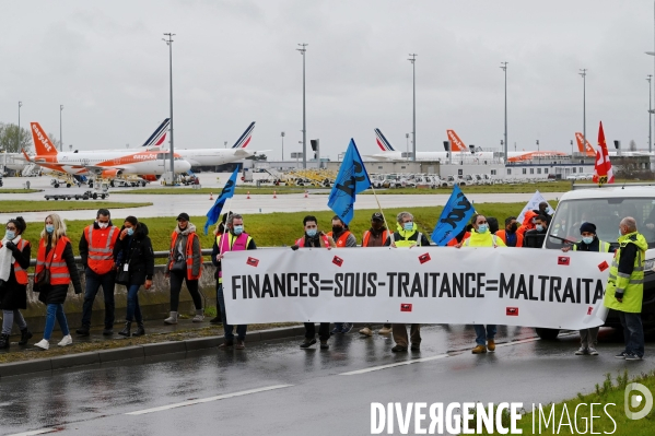 Mobilisation du secteur aérien à l aéroport de Roissy pour la sauvegarde des emplois