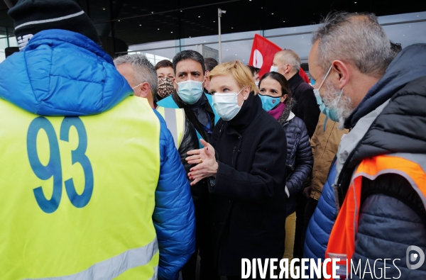 Mobilisation du secteur aérien à l aéroport de Roissy pour la sauvegarde des emplois