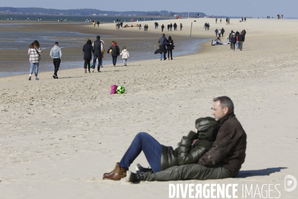 Plage sur le bassin d Arcachon