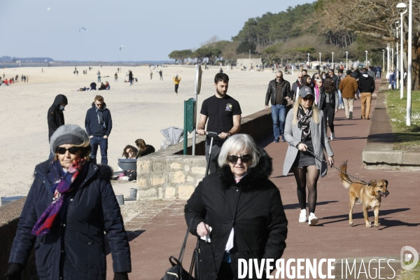 Plage sur le bassin d Arcachon