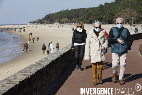 Plage sur le bassin d Arcachon